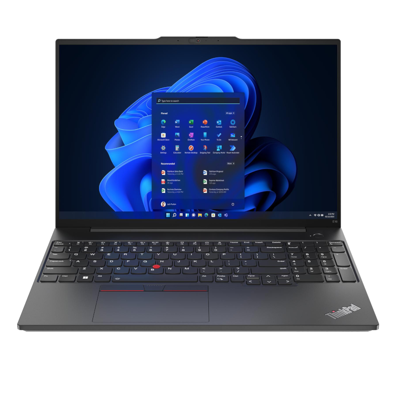 Ноутбук Lenovo ThinkPad E16 Gen 1 Graphite Black (21JQS9VD00)